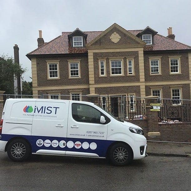 iMist van installation in Manchester