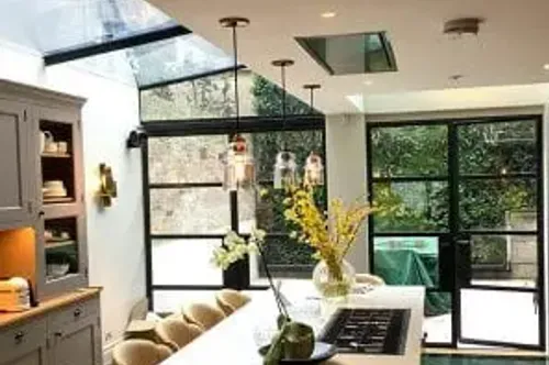 Fire suppression for home extensions - example 1